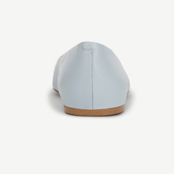 NEW FRANCO SARTO Leather Amaya Flats in blue for women 1225 3m7 - Picture 6 of 11